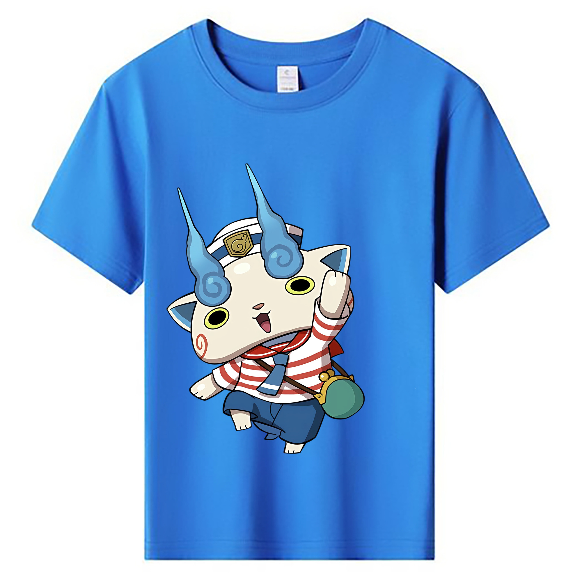 （画像用） 妖怪ウォッチ Yo-kai Watch 綿100％キッズTシャツ（フロントプリント）